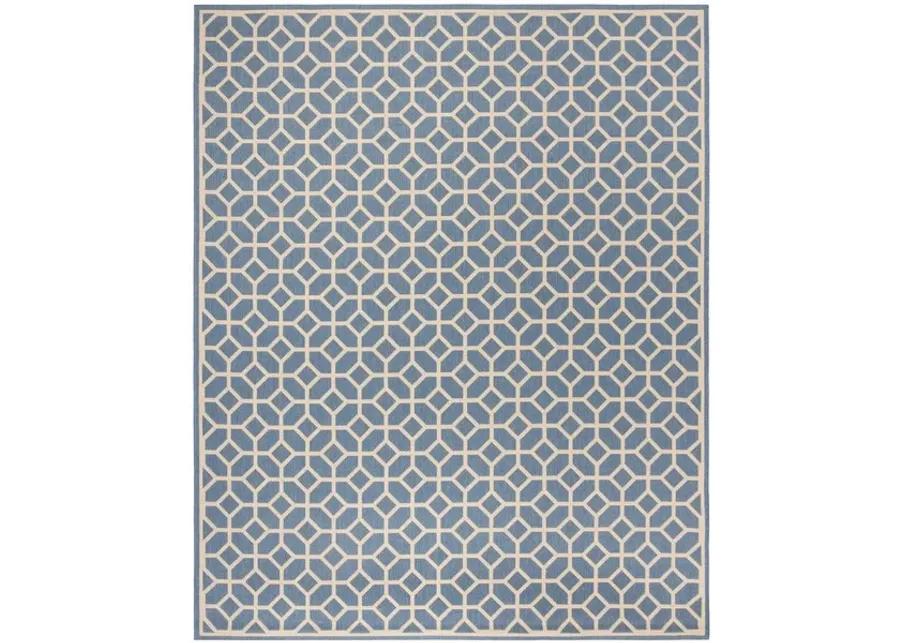 LINDEN 127 Collection LND127M-9 Blue / Creme 9' X 12'