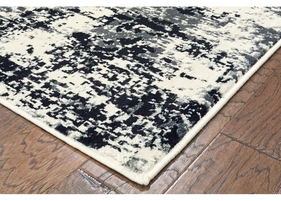 Izabella Modern Abstract Area Rug 5'2" x 7'2"