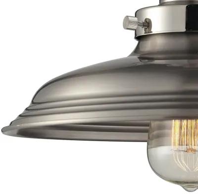 Newberry 9" High 1-Light Sconce - Satin Nickel