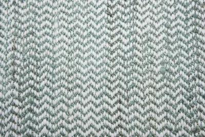 Ellington Turquoise chevron  Jute / Wool  5' x 8' Rectangle Rug