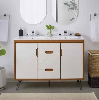 Energize 48" Double Sink Bathroom Vanity