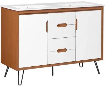 Energize 48" Double Sink Bathroom Vanity