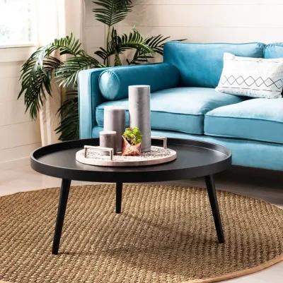 FRITZ ROUND TRAY TOP COFFEE TABLE