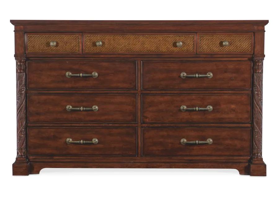 Charleston Nine-Drawer Dresser