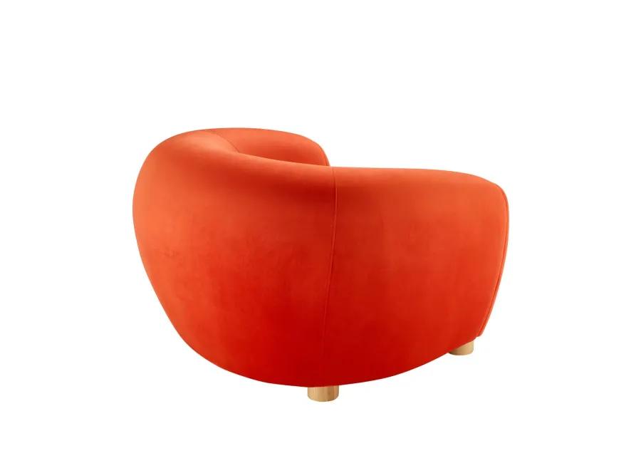 Abundant Performance Velvet Armchair