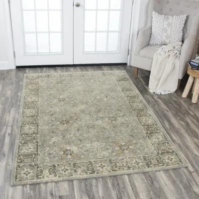 Gossamer Gray Persian/Classic 100% New Zealand Wool 10' x 13' Rectangle Rug