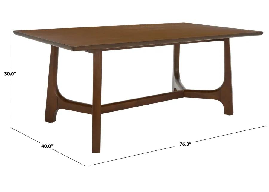 Adelee Wood Rectangle Dining  Table