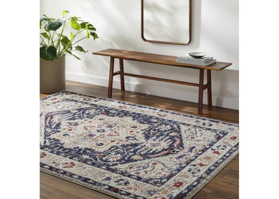 Liebe LBE-2304 7'10" x 10' Machine Woven Rug