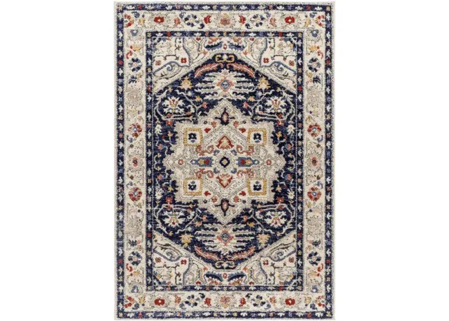 Liebe LBE-2304 7'10" x 10' Machine Woven Rug