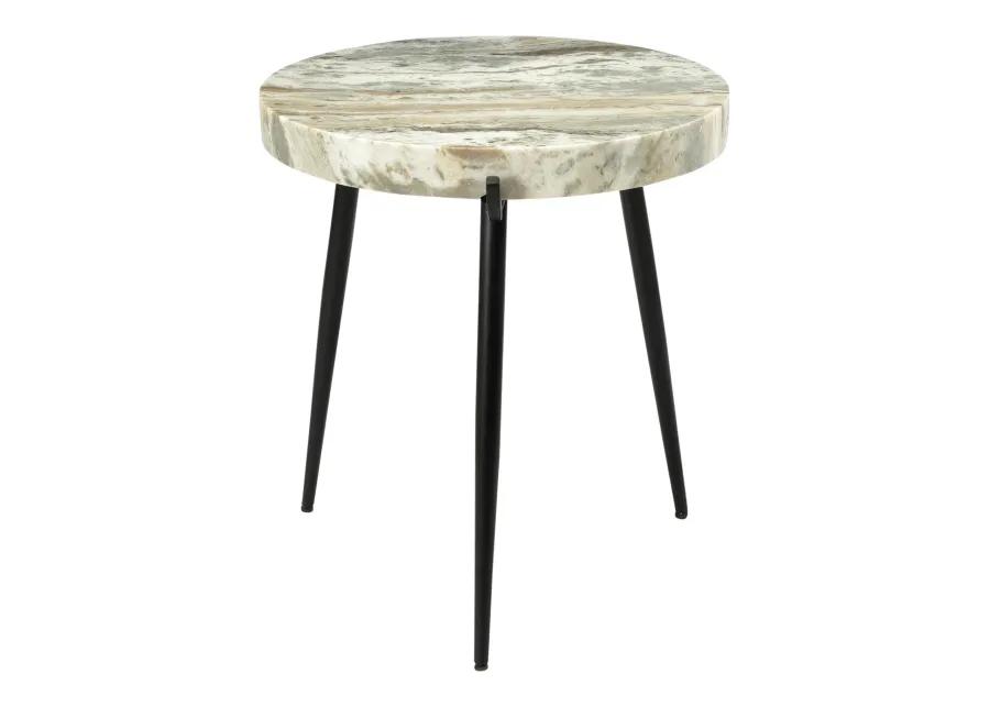 Brinley Marble Accent Table