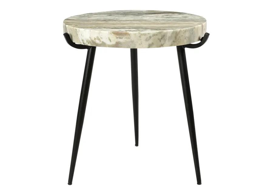 Brinley Marble Accent Table