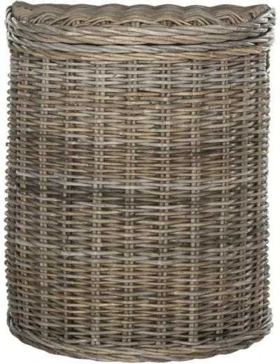 DAMARI WICKER STORAGE HAMPER