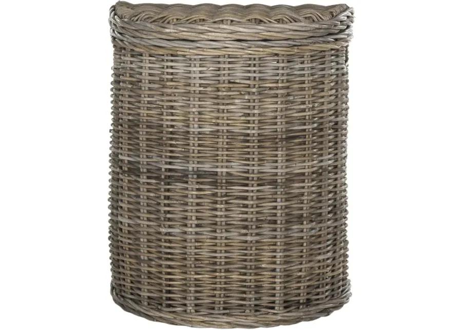 DAMARI WICKER STORAGE HAMPER