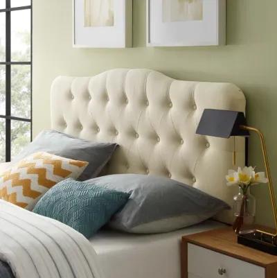 Annabel Queen Upholstered Fabric Headboard