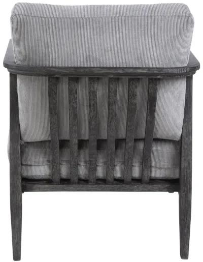 Brunei Modern Gray Accent Chair