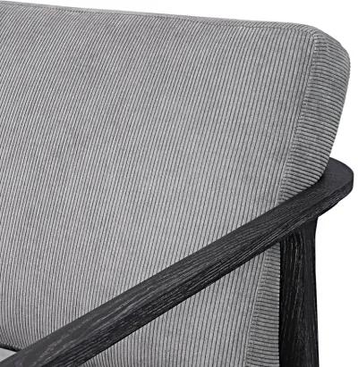 Brunei Modern Gray Accent Chair