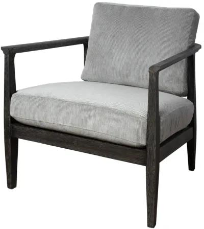 Brunei Modern Gray Accent Chair