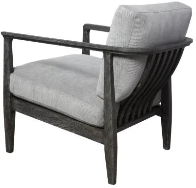 Brunei Modern Gray Accent Chair