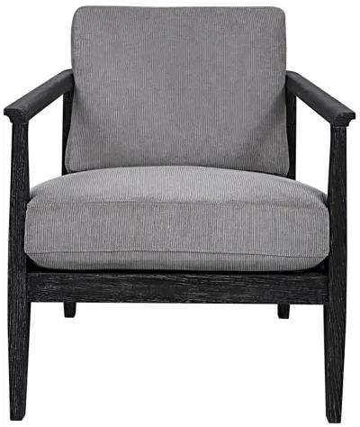 Brunei Modern Gray Accent Chair