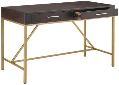 Martha Stewart Sharkey Morocco/Gold Desk