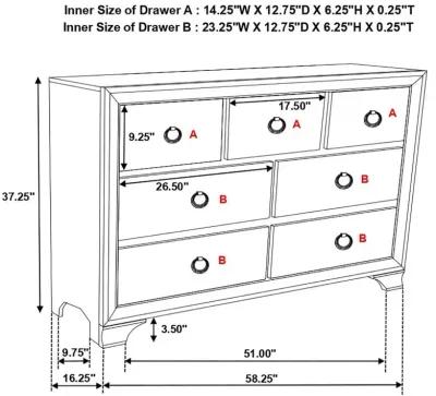 Salford 4-piece Queen Bedroom Set Metallic Sterling