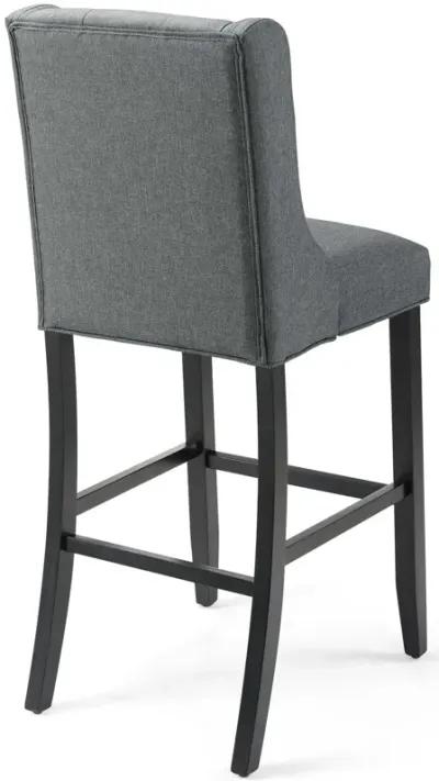 Baronet Bar Stool Upholstered Fabric Set of 2