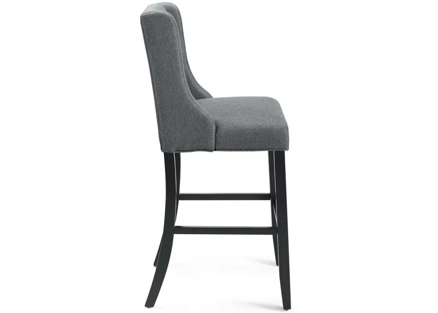 Baronet Bar Stool Upholstered Fabric Set of 2