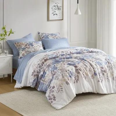 Floral Comforter Set with Bed Sheets