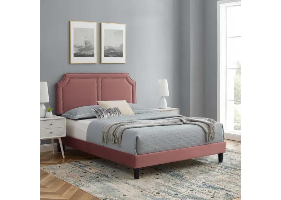 Novi Performance Velvet Twin Bed