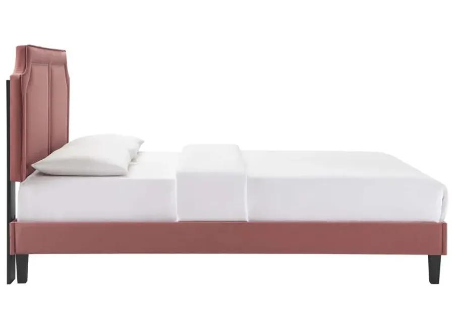 Novi Performance Velvet Twin Bed