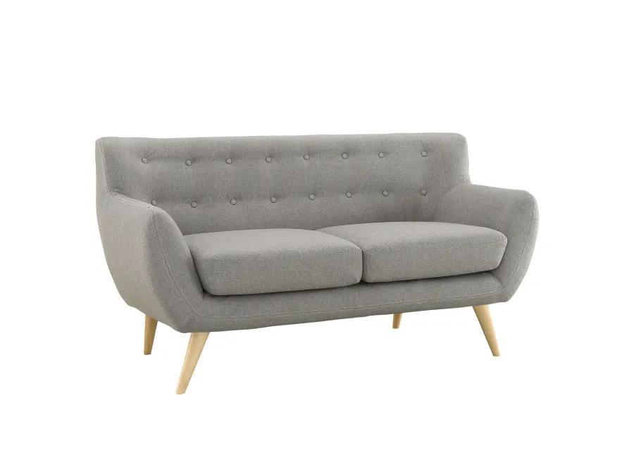 Remark Upholstered Fabric Loveseat