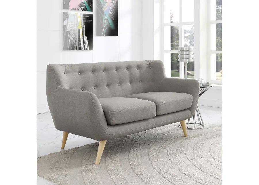 Remark Upholstered Fabric Loveseat