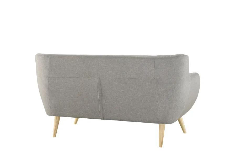 Remark Upholstered Fabric Loveseat