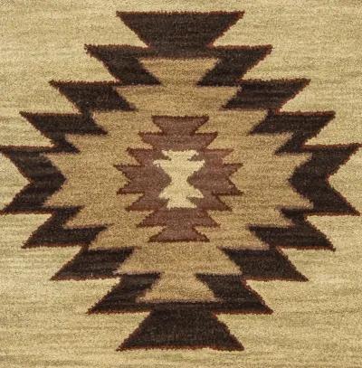 Southwest Beige Southwest/Tribal Wool 10' x 14' Rectangle Rug