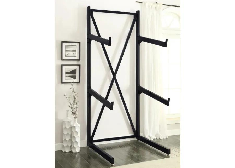 Wright 3-tier Sofa Display Rack Black