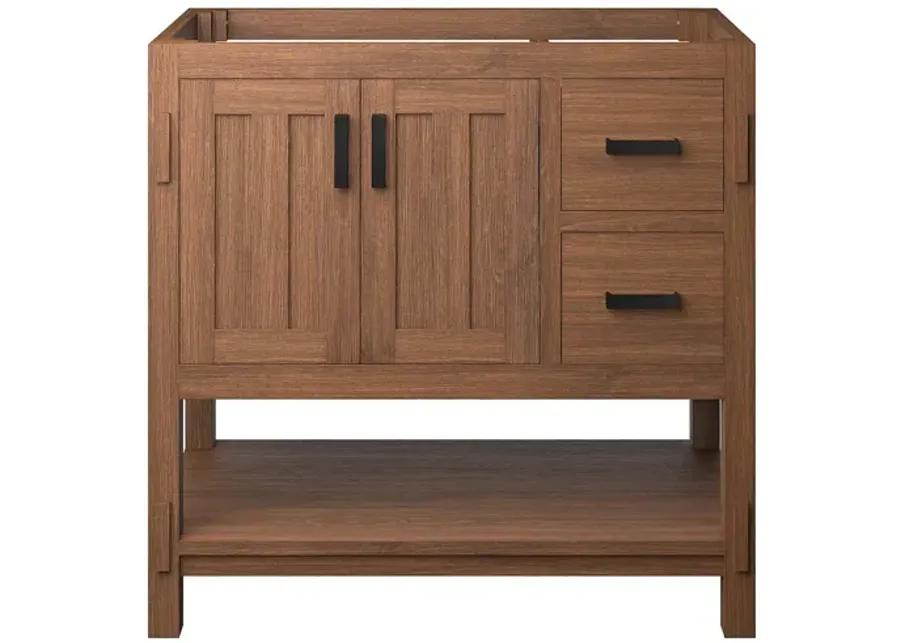 Ashlyn 36" Wood Bathroom Vanity Cabinet (Sink Basin Not Included)