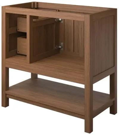 Ashlyn 36" Wood Bathroom Vanity Cabinet (Sink Basin Not Included)