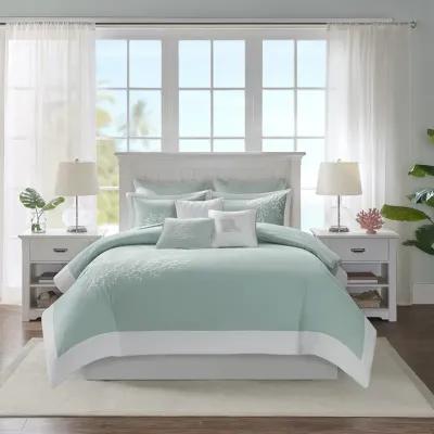 Harbor House Coastline Aqua Oblong Pillow