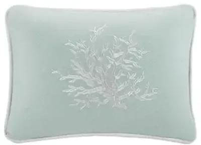 Harbor House Coastline Aqua Oblong Pillow