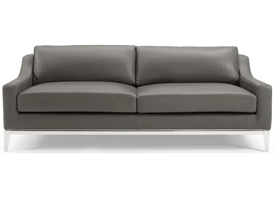 Harness 83" Leather Sofa