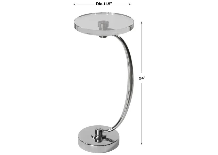 Waveney Nickel Drink Table