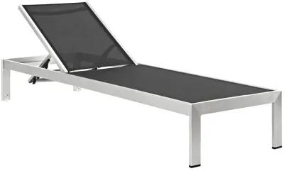 Shore Chaise Outdoor Patio Aluminum Set of 4