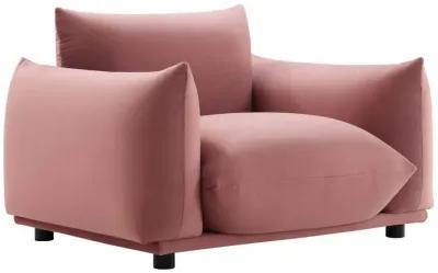 Copious Performance Velvet Armchair