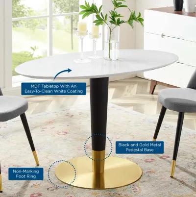 Zinque 48" Oval Dining Table