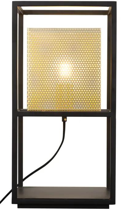 Yves Table Lamp Gold & Black