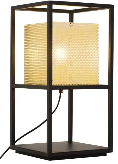 Yves Table Lamp Gold & Black