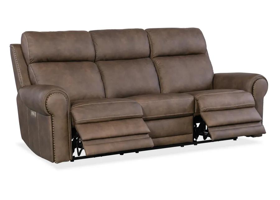 Duncan Power Sofa w/Power Headrest & Lumbar