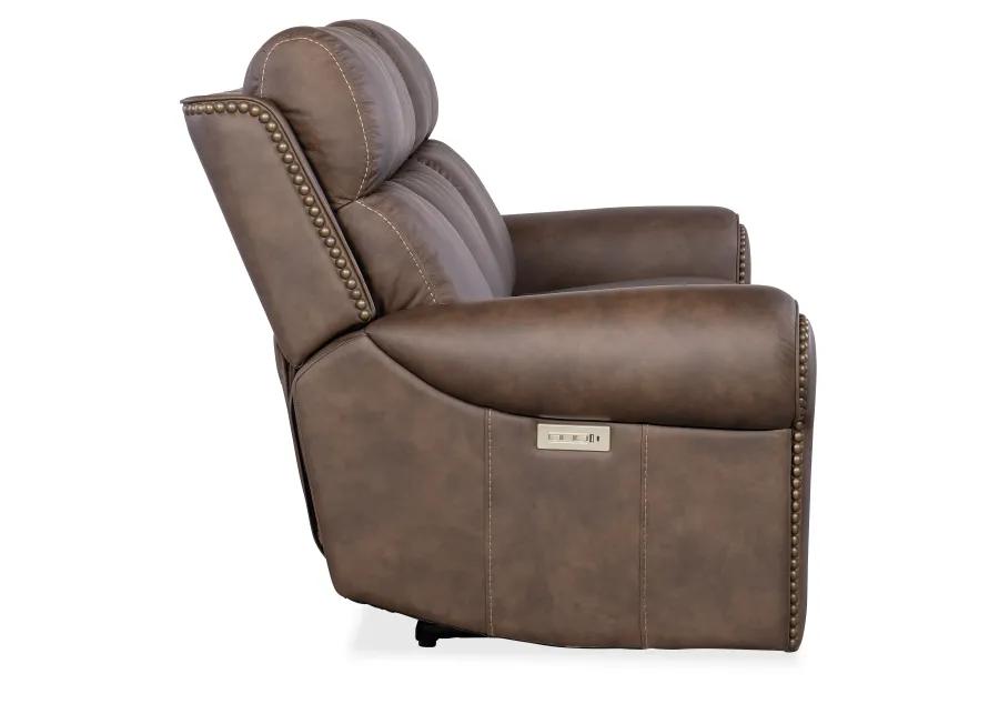 Duncan Power Sofa w/Power Headrest & Lumbar