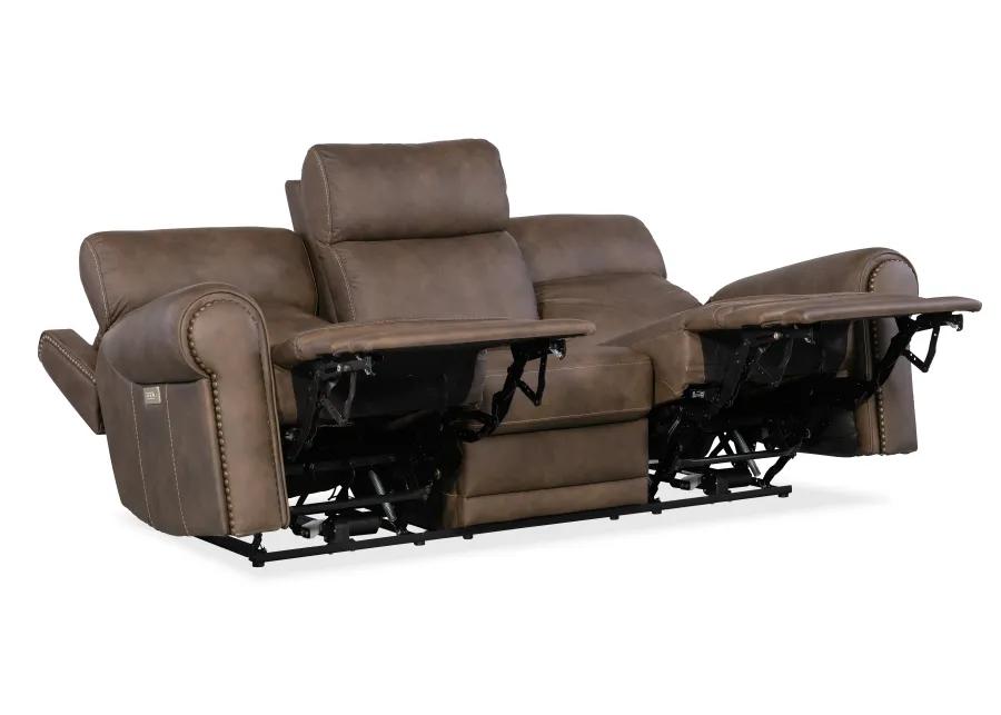 Duncan Power Sofa w/Power Headrest & Lumbar