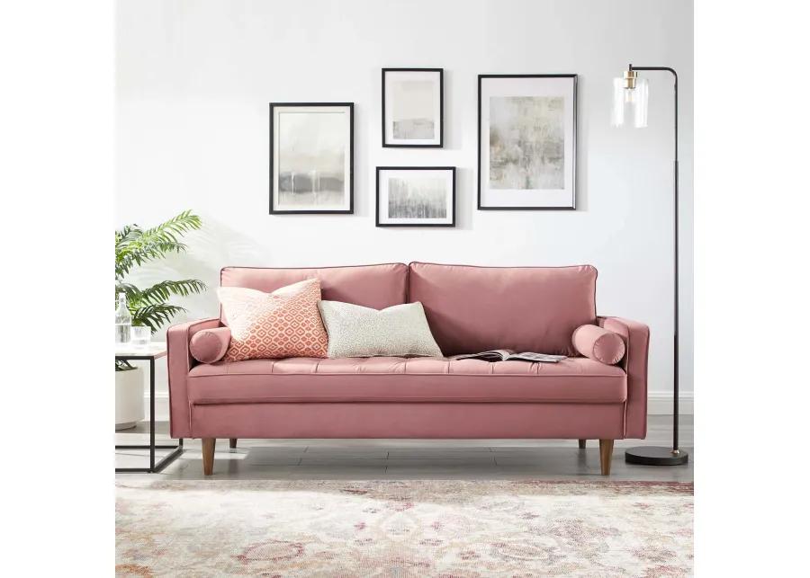 Valour Performance Velvet Sofa